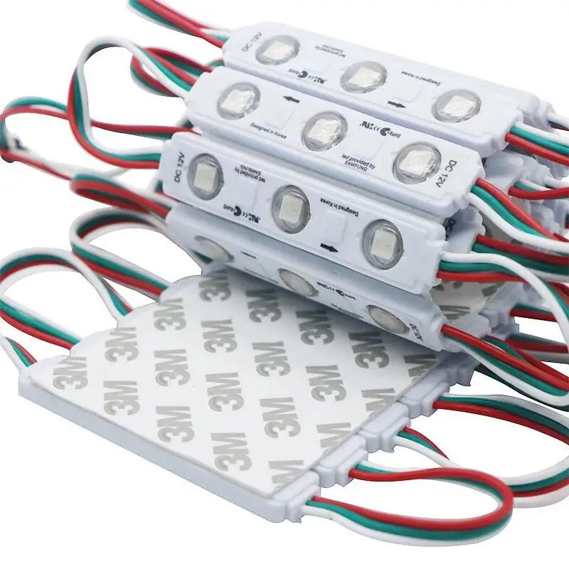  RGB Полноцветный IC WS2811 1903 3LED IP65 умный программируемый светодиодный пиксельный модуль для световых