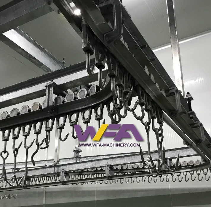 Лидер продаж, оборудование для забоя овец, инструменты, тележки, крючки для линии забоя коз