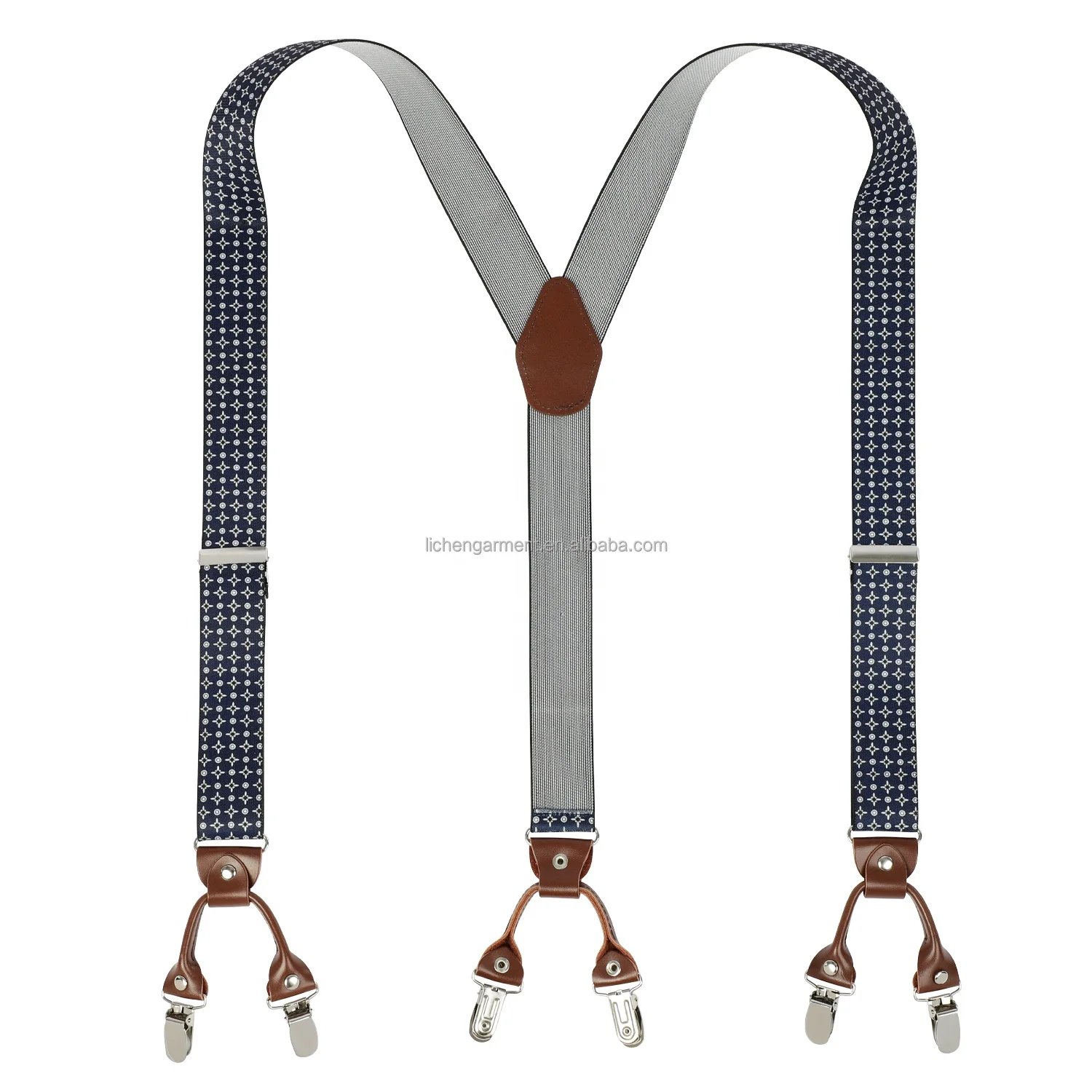 Manufacturer High Quality Boy Adult Metal Wedding Party Shirt Pants Accessory Suspender for Men Trousers