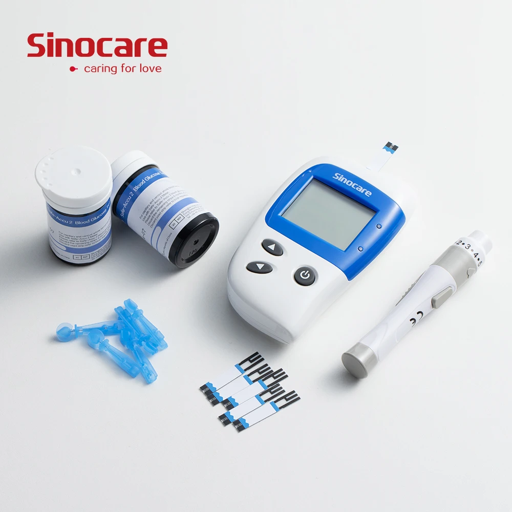Sinocare Digital Blood Glucose Monitoring Blood Glucose Monitor Manufacturer Diabetes Blood Glucose Meter