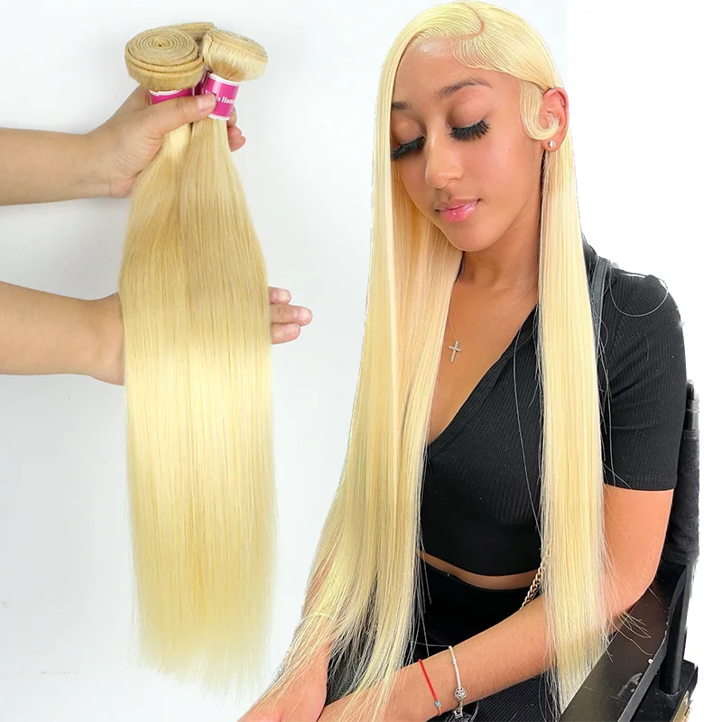 virgin platinum honey cuticle aligned bone straight indian human hair raw blonde 613 virgin hair bundles,blonde hair extensions