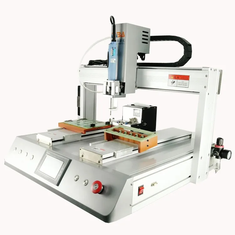 High performance XYZ axis power screwdriver assembly line machine
