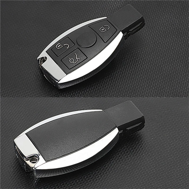 Smart 3-Button 433MHz Remote Key Fob for Mercedes Benz BGA B C E G S CLK SLK ML Class NEC Blade Key Cover Case