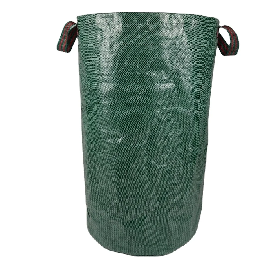 Полипропиленовый садовый мешок-очень большие Многоразовые Пакеты с листьями, складные садовые контейнеры