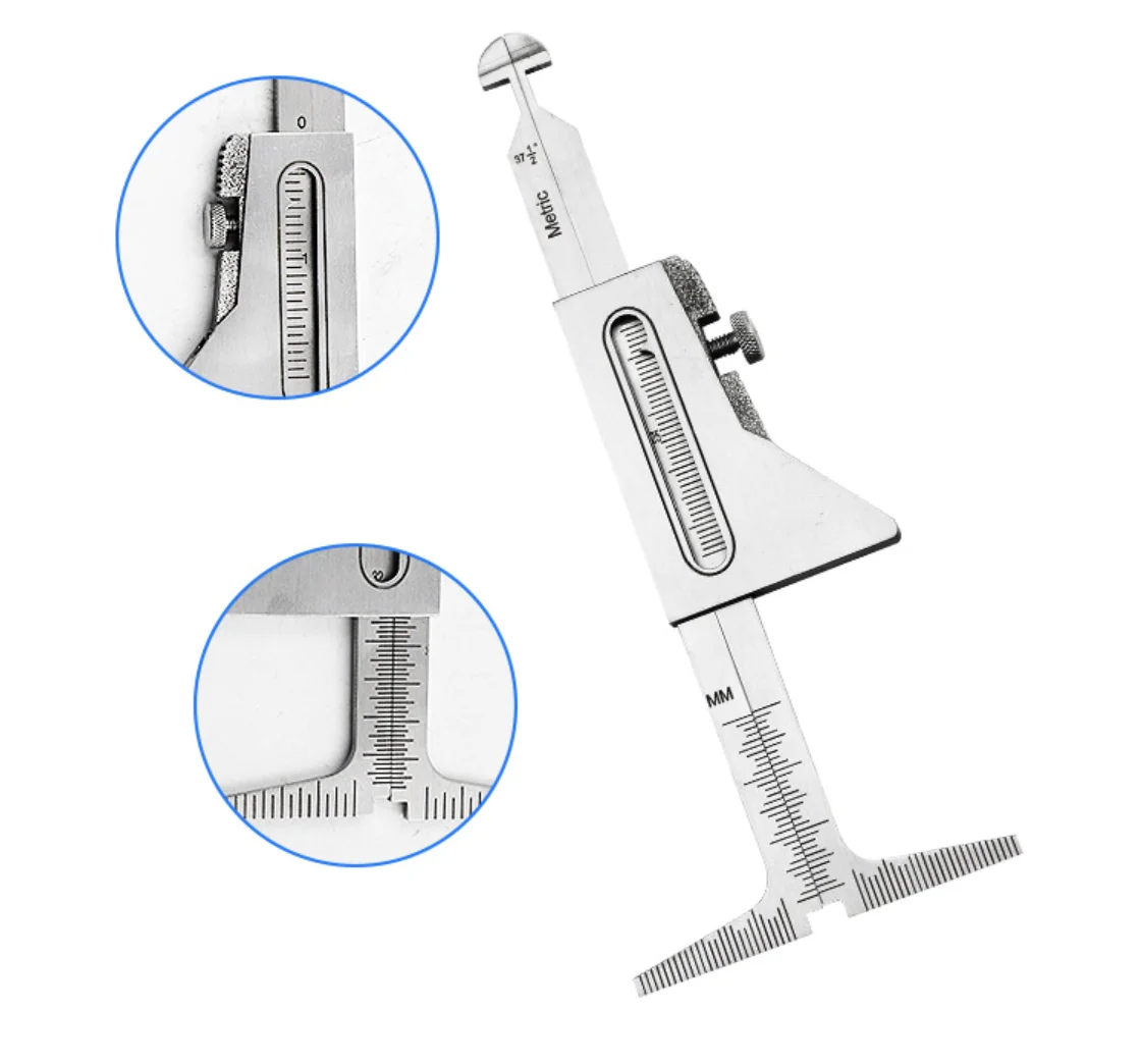 Stainless Steel Height Welding Gauge Calibrador de Soldadura Measuring Tool