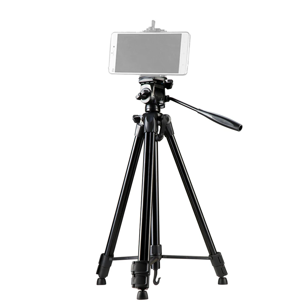 SLAMOE portable 3950 tripod easy to disassemble quick mounting plate weight peg tripod for SLR camera mobile phone stand