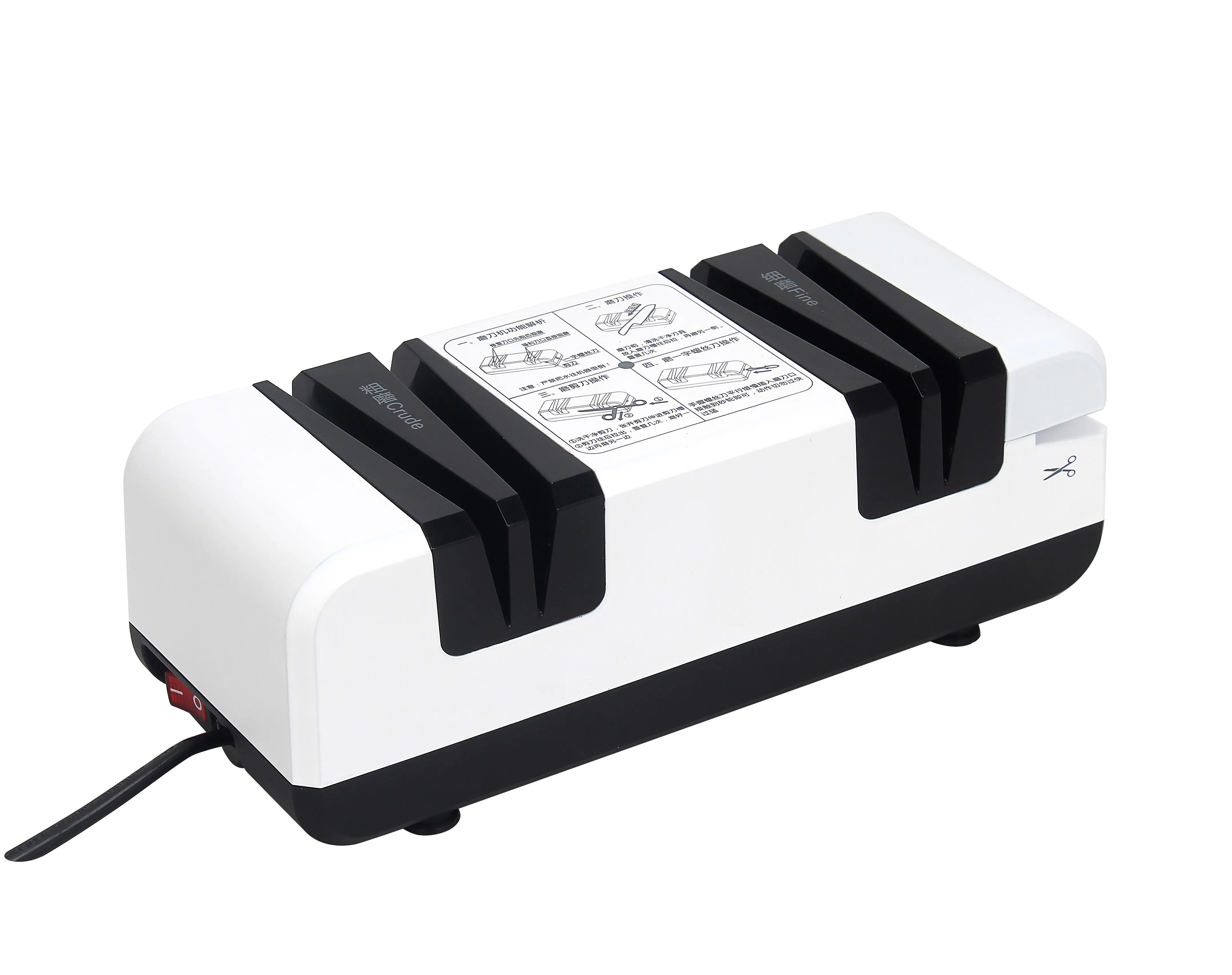 Беспроводная и удобная точилка для ножей, заточка кухонных лезвий