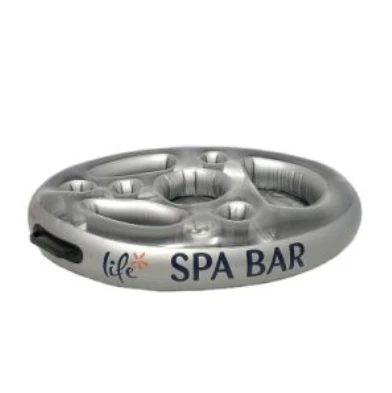 Custom Air Inflatable Ice Bucket Outdoor Beer Drinking Cup Holder Pvc Round Inflatable Ice Cooler Bucket