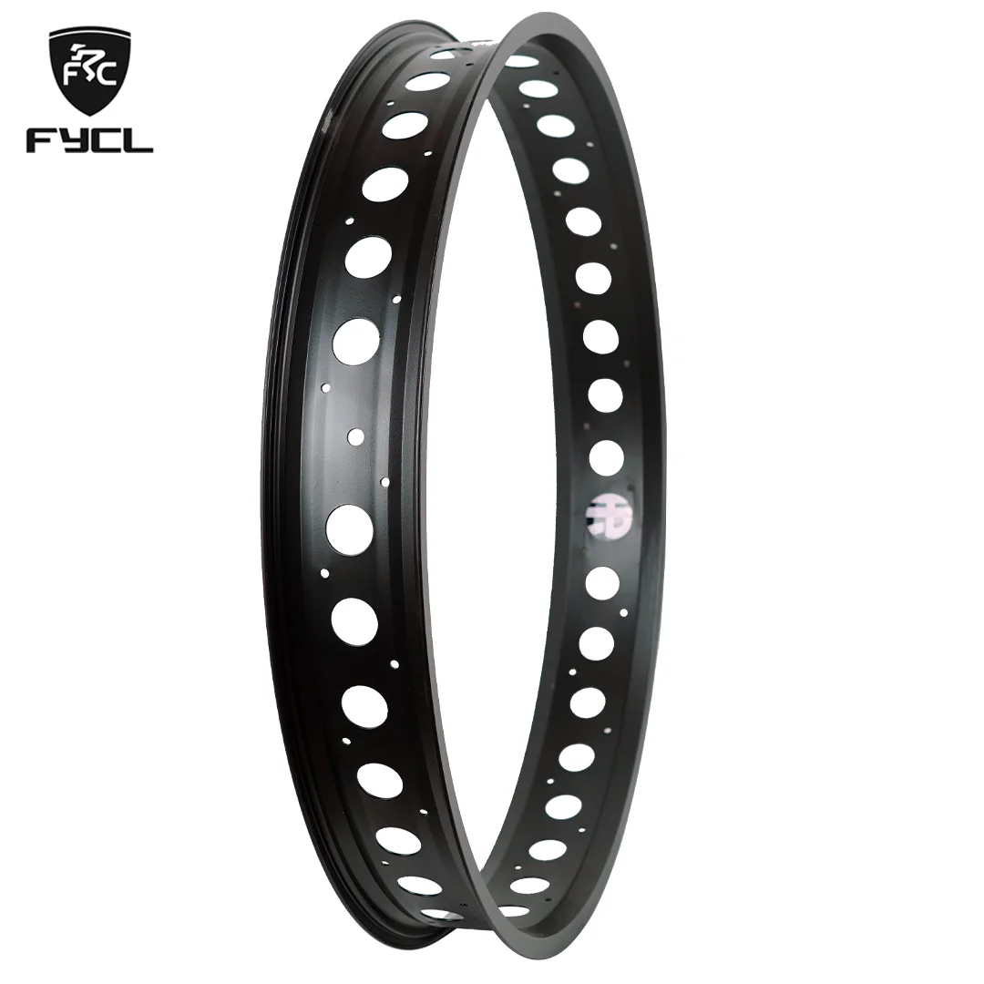 MOQ 1 pcs Free sample fat bike rim 26/24/20*4.0*36H*14G  use for fat bike/snow bike  with hellow round hole FY-D17