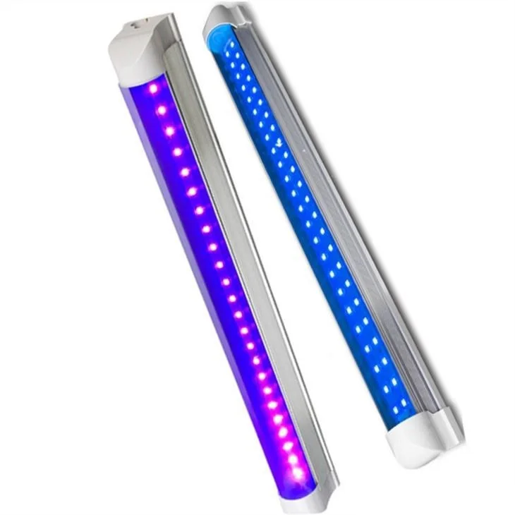 395nm UV Led Tube Light Price 22w Uv 365Nm Portable Lighting Blue Treatment Lamp Ultraviolet Lights Bactericidal Uv Lamp
