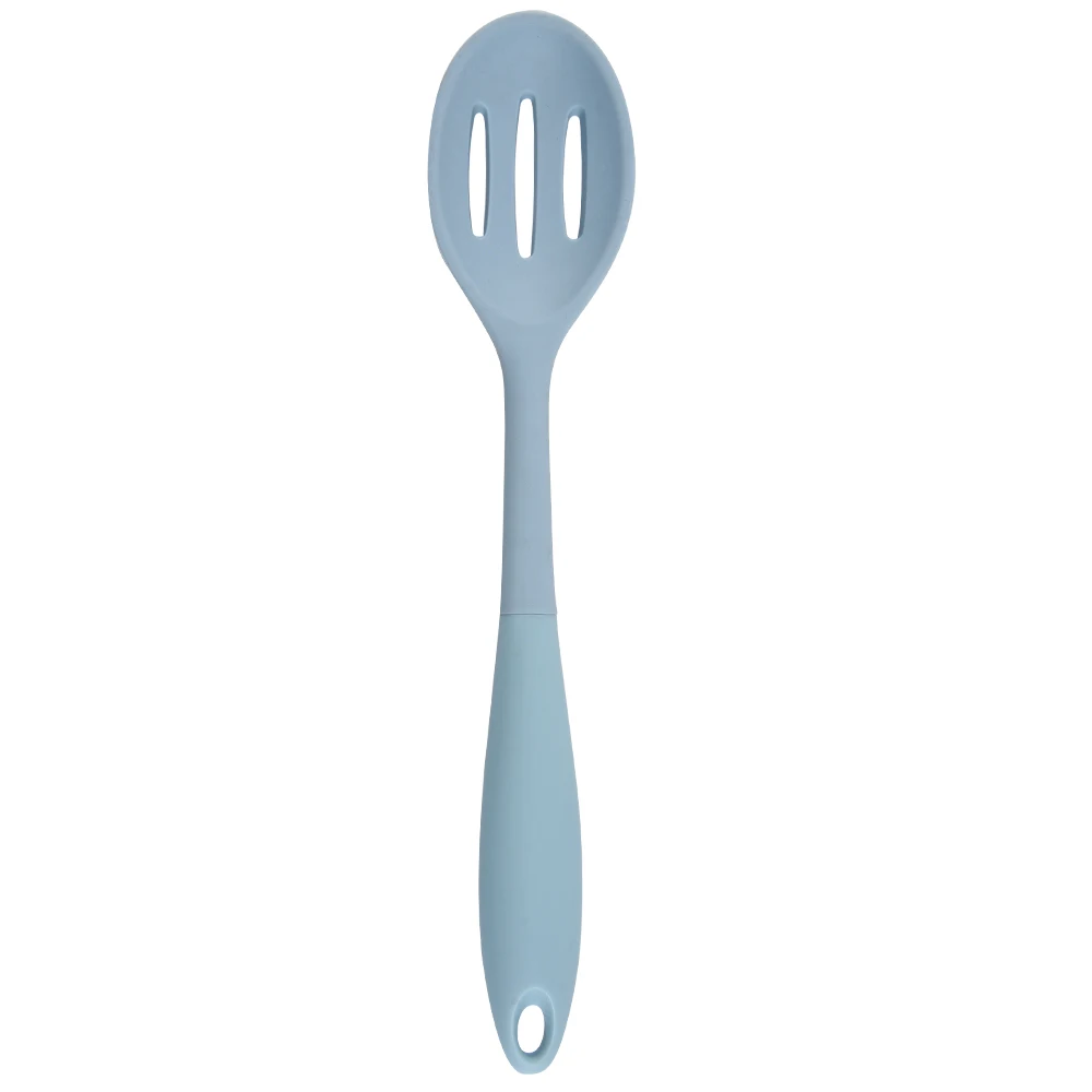 High quality exclusive design 4piece utensil set with pp handle spoon slotted spoon whisk and slotted turner  silicone utensils