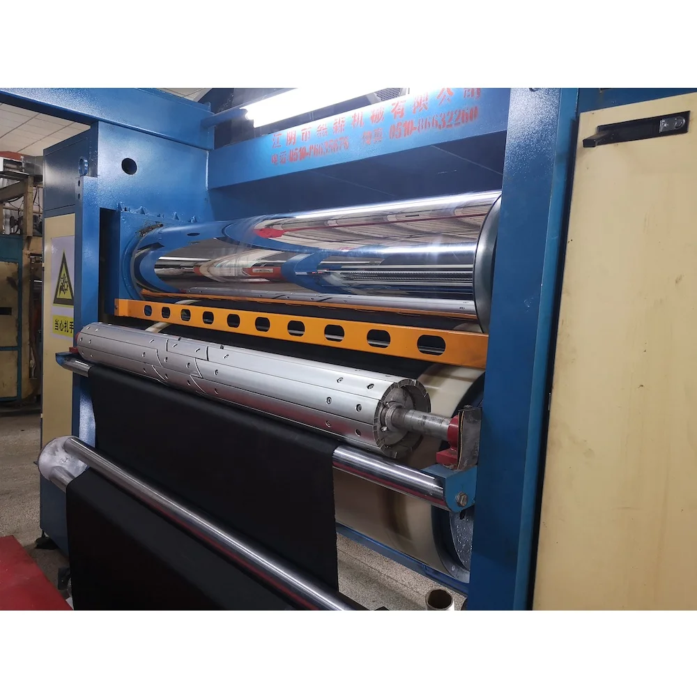 2/3 rollers super-luster fabric calendering machine