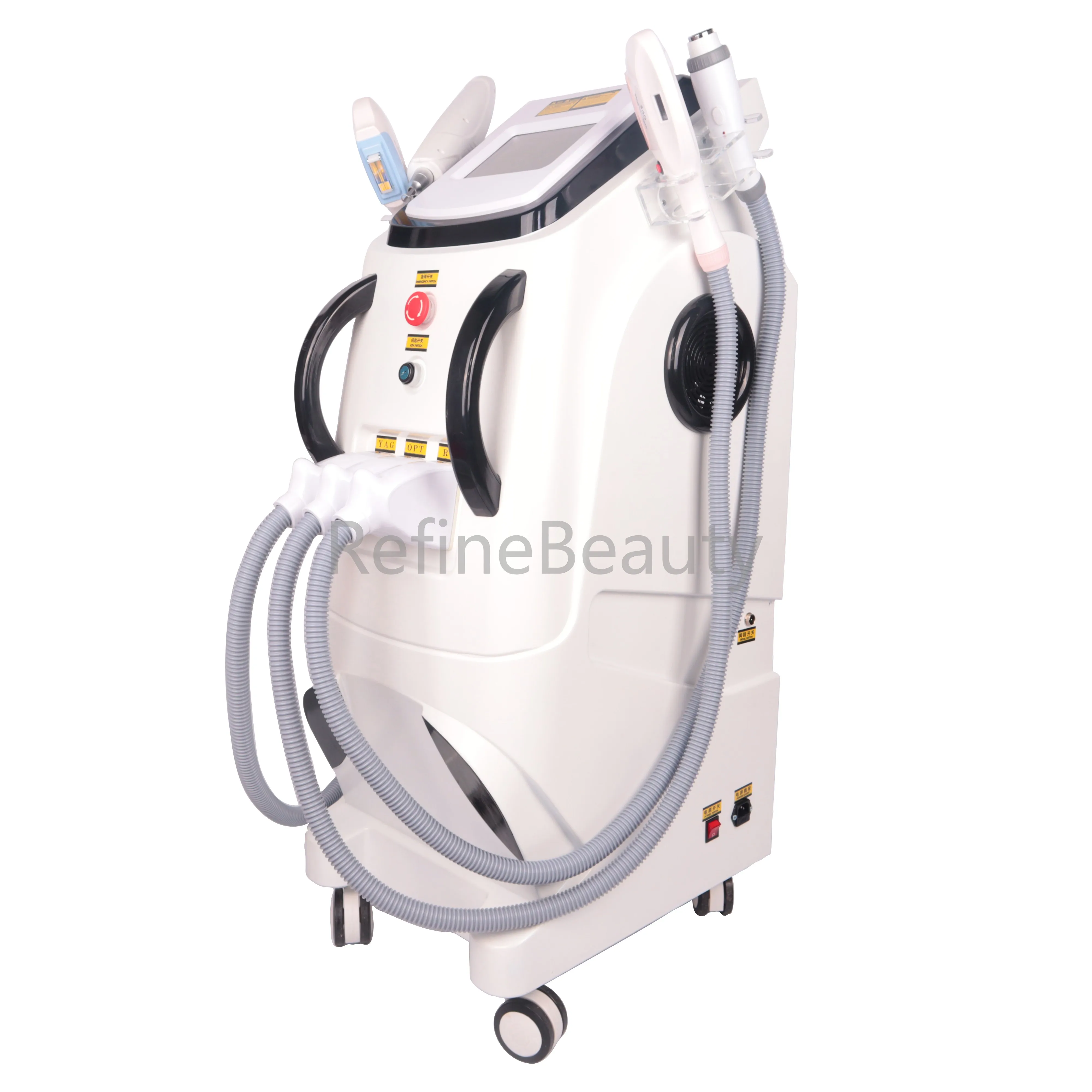 Cheap Price 4 In 1 Hair Removal Laser Tattoo Removal RF Skin Tightening Face Massage Skin Care Epilator Pigment Removal Machine