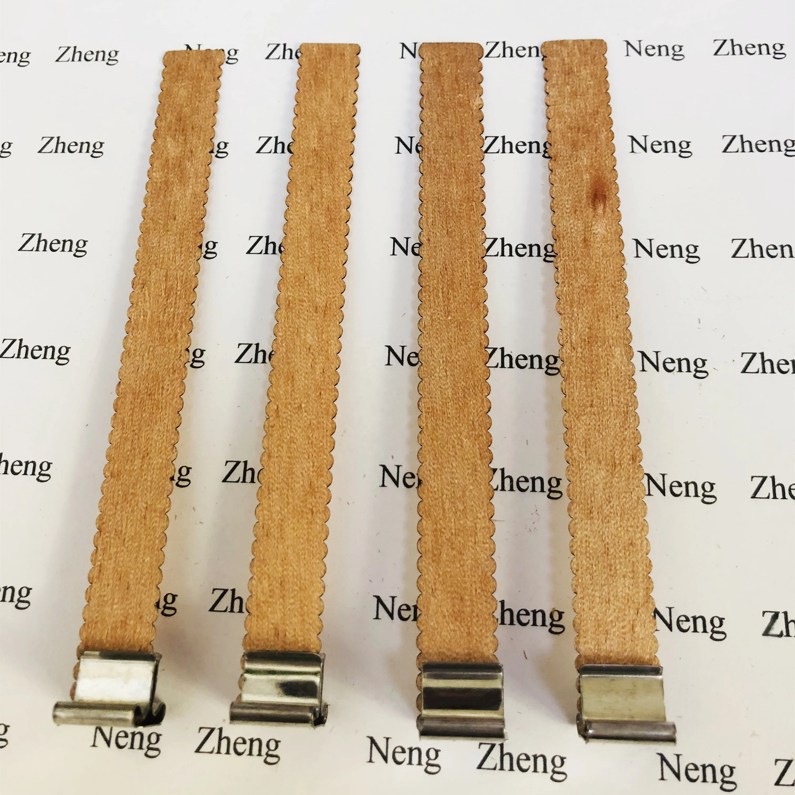 New design wave candle wick /single wood wick / wooden wick ,100% environmental wood material