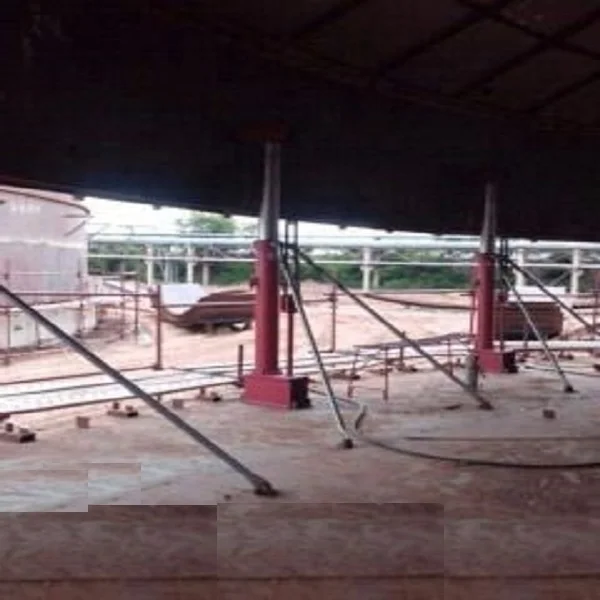 Hydraulic tank construction 12t lifting machine in stock