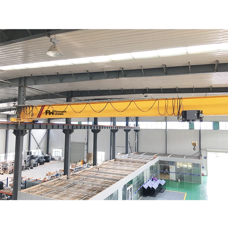 Single Girder Electric Bridge Overhead Crane Specification 5t
