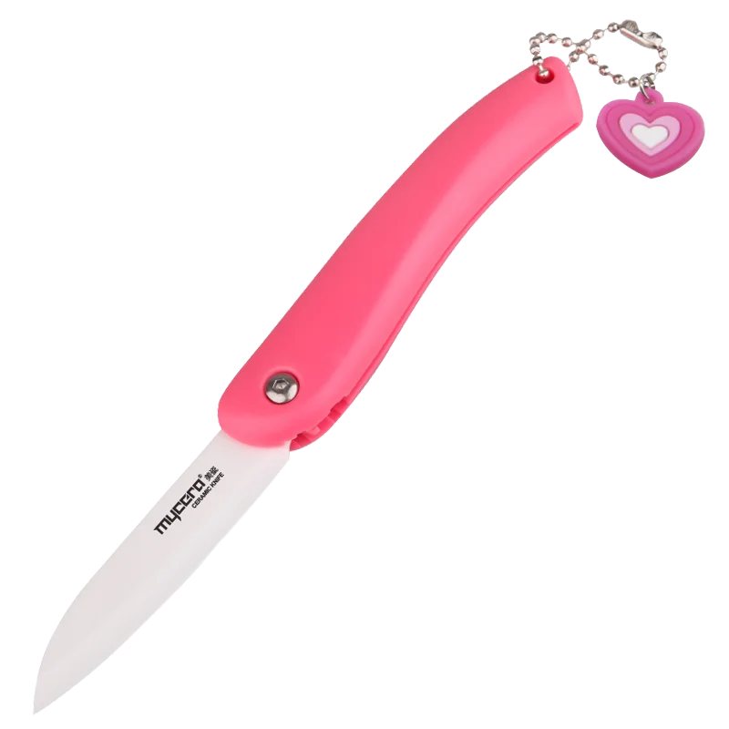 
Promotional Peeling Knife Portable Kitchen Ceramic Folding Knife 