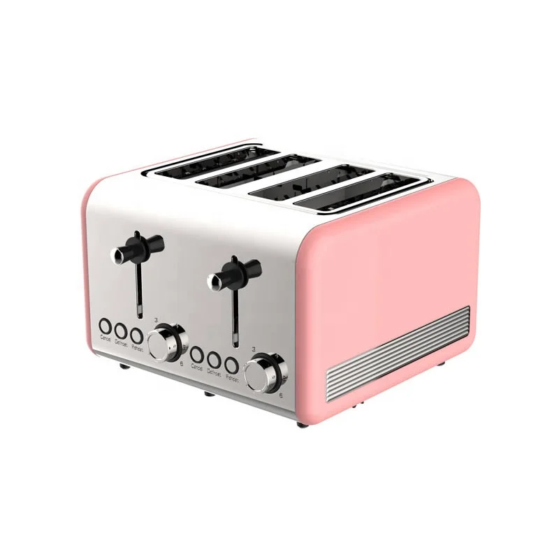 Small Kitchen Appliances Electric Bread Toaster Stainless Steel Pop Up Sandwich Toaster