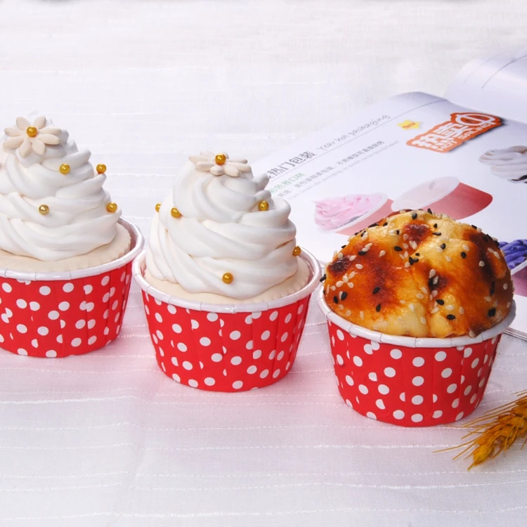 Customized Baking Tool Muffin cake Liner Cases Paper Cups Cupcake Wrappers