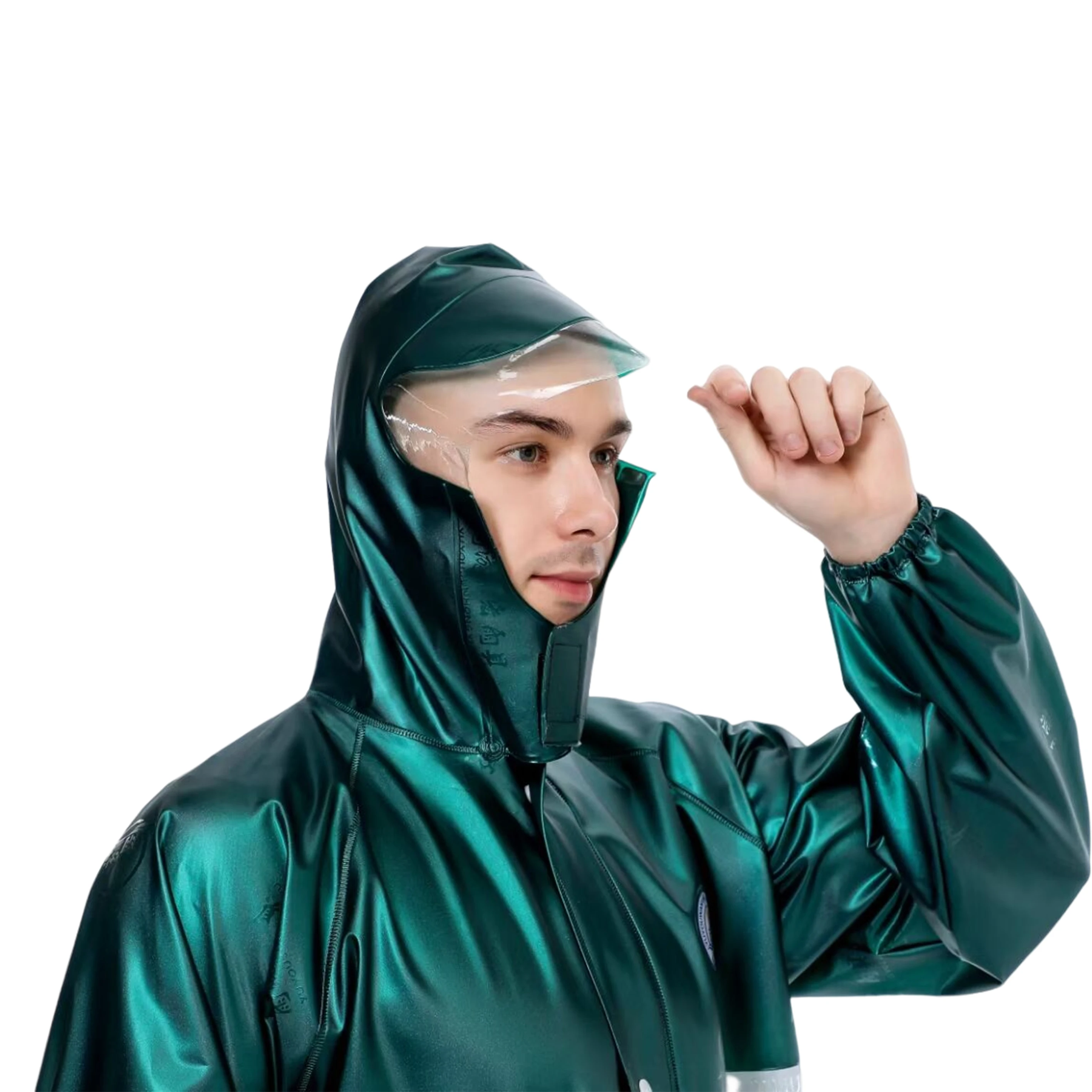 Waterproof Material 100% High Visibility New Pvc Material High Quality Raincoat Quality