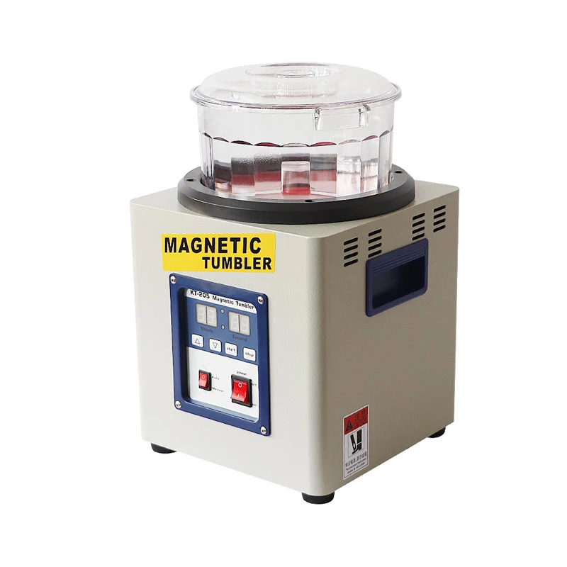 KT205 220V Electromagnetic magnetic polishing machine Diamond Jewelry Polishing Tumbler metals Polisher