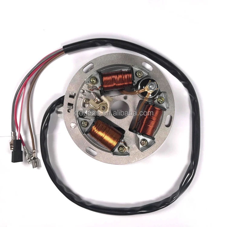 KTD 6V Magneto Stator Coil Scooter Motorcycle Alternator Stator Breaker Sparkler For Simson SR50, S51, S70, KR51/2