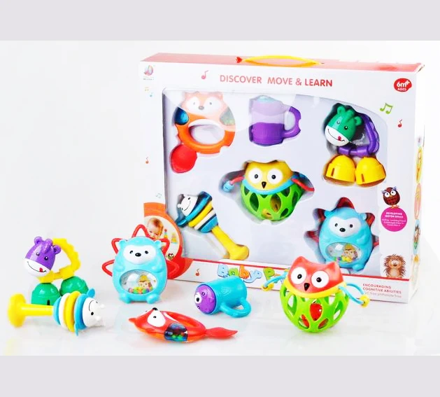 Симпатичная детская погремушка