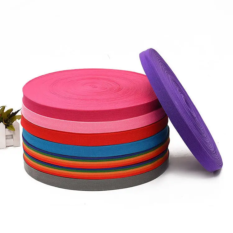 
OEM Webbing Luggage Belt Durable Polypropylene Webbing Lightweight Dog Leash Webbing 