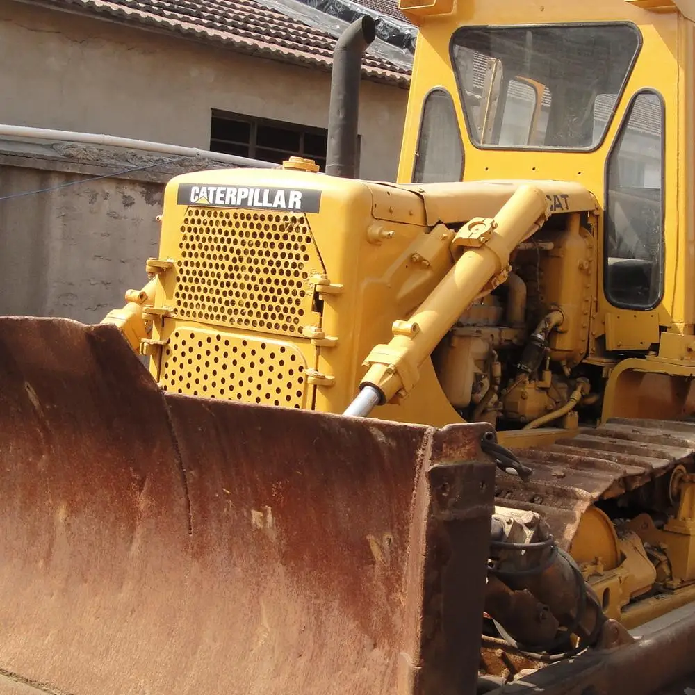  Б/у бульдозер CAT D6D Caterpilar гусеничный трактор хорошая