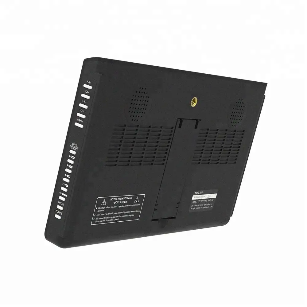 D10 10 Inch Screen Monitor Screens Small Lcd Tv Portable Digital Tvs For Cars Kitchen Camping
