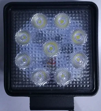 Guangzhou factory custom IP68 waterproof commercial led work light 27w 12v tractor trucks car led work light