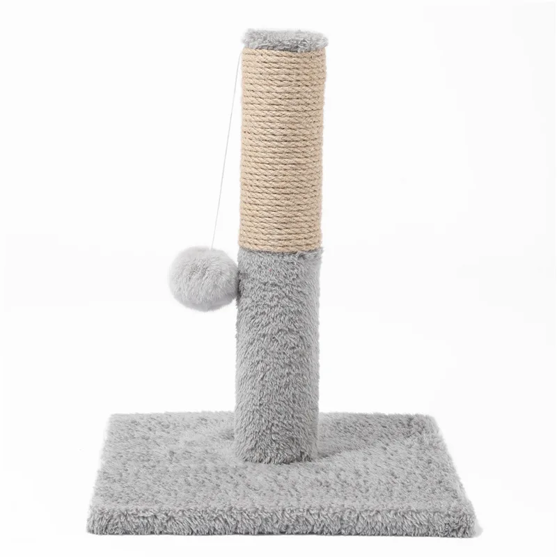 Gray cheap Climbing frame Scratcher Components wood Cat Tree Tower