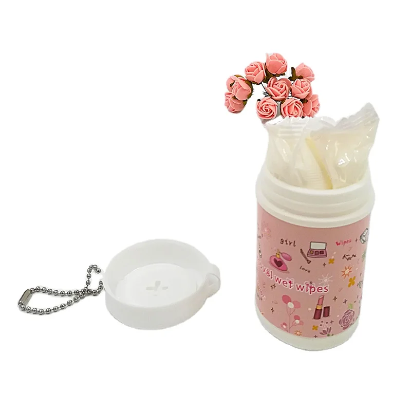 High Quality New deep Cleansing Makeup Remover Wipes With Mini Bottled Discharge Easy To Use