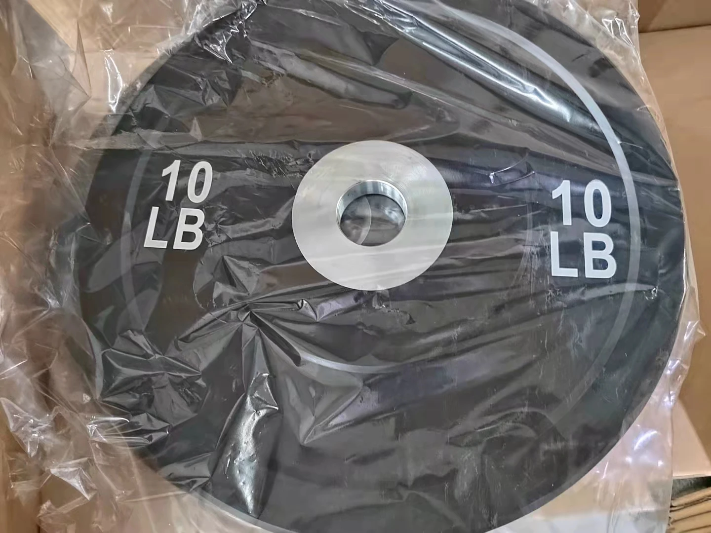 Rizhao OEM Logo  High Quality Weight Plates Competition Weightlifting Bumper Plate