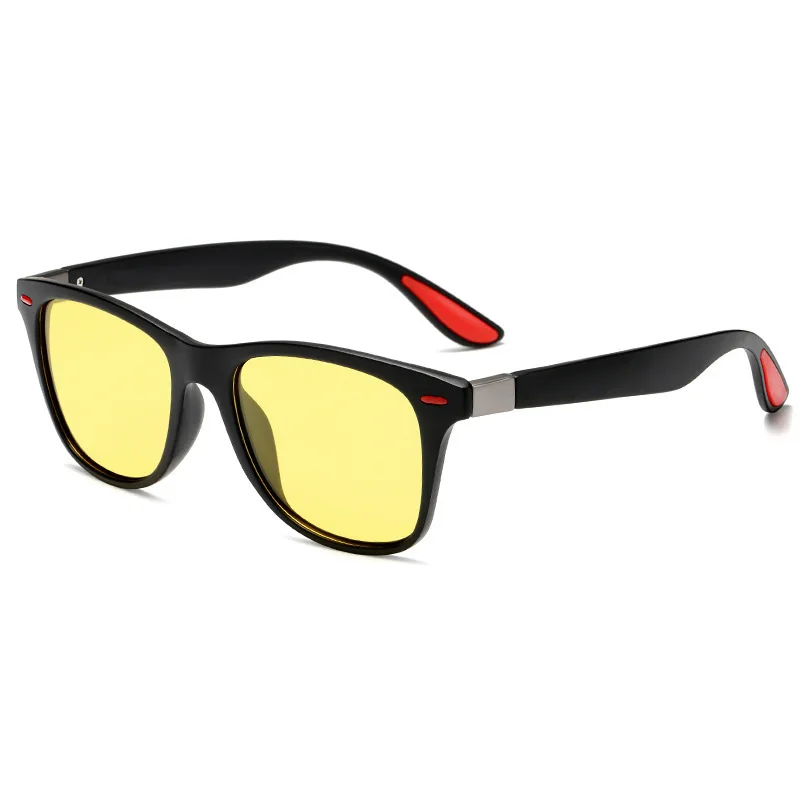 Бум поляризованные солнцезащитные очки Night Vision мужские Gafas De Sol для взрослых унисекс модные PC храм CE UV400 5