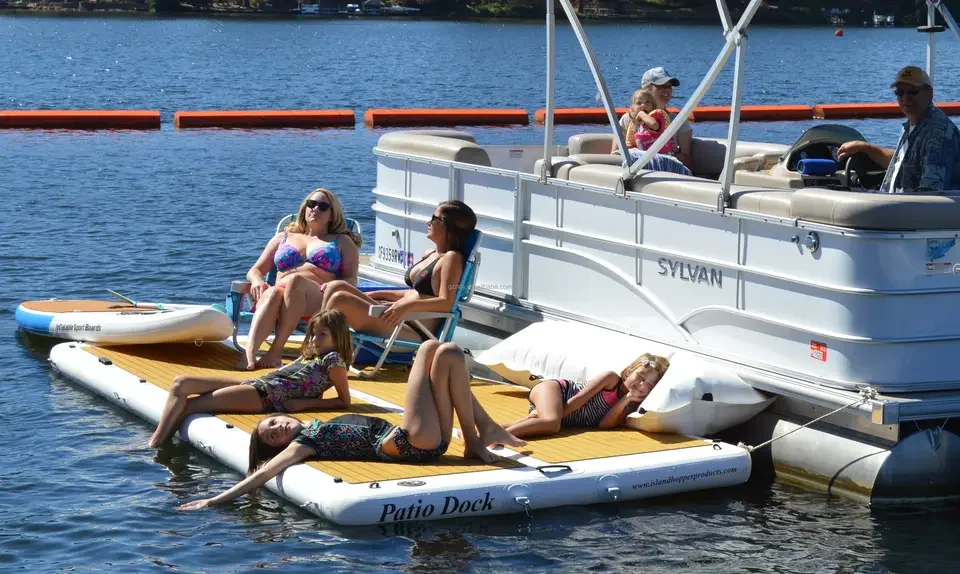 Naiya 13ft Inflatable Jet Ski Dock Float Dock Floating Platform