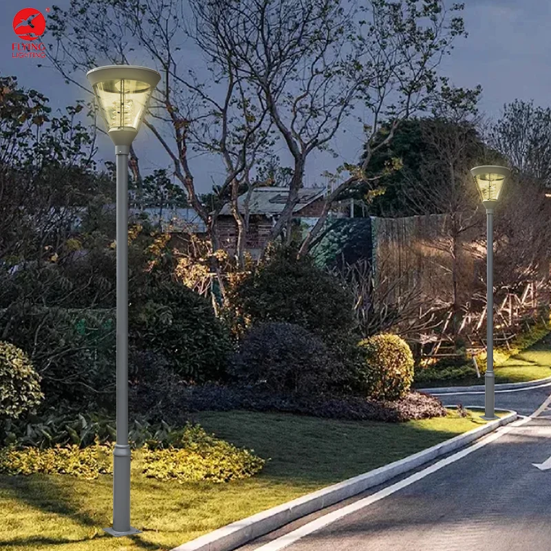 New Design Garden Solar Lights Outdoor Waterproof LED Lamp Courtyard Garden Light