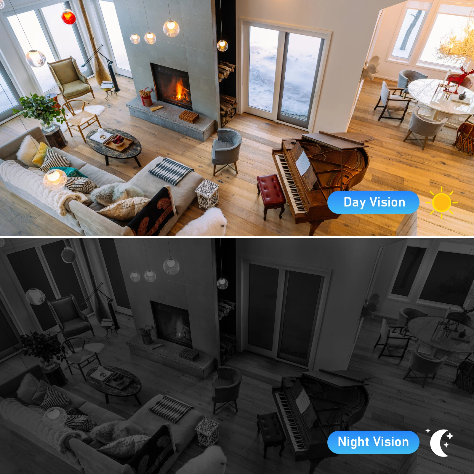 JideTech 8MP 30fps камера безопасности IP-камера HD камера наблюдения совместима со сторонним программным обеспечением и NVR