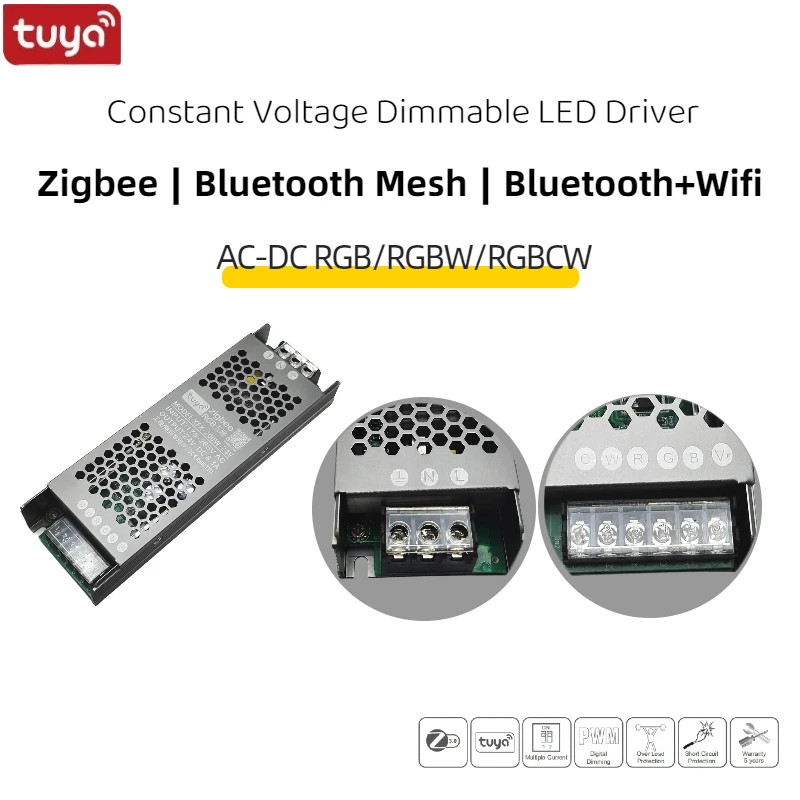 Tuya zigbee RGBic controller tuya bluetooth WIFI  RGB spi controller  dimmer