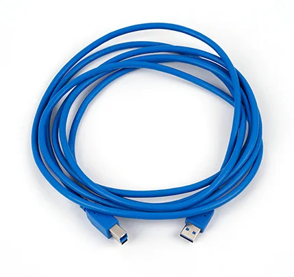 Factory wholesale USB3.0 AM-BM printing cable, USB3.0 A male to B male extension data cables