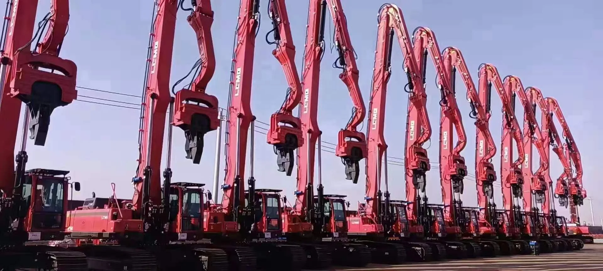 The Hammer Vibrator Vibration Sheet Pile  Hydraulic Vibrating Hammer In Excavator Drive Sheet Pile with compact structure