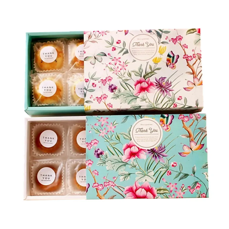 New design luxury gift box card paper chocolate boxes with bag for dessert