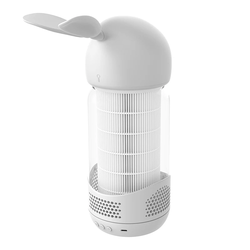 
Unique design portable air freshener remover rabbit h14 hepa negative ion pm2.5 air purifier 