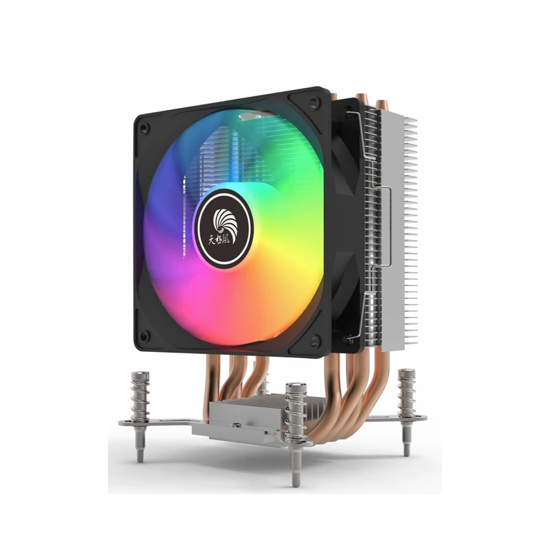 Tianjifeng Custom INTEL socket CPU Cooler 9cm 4 pipe air cooler for 2011 115X Y410