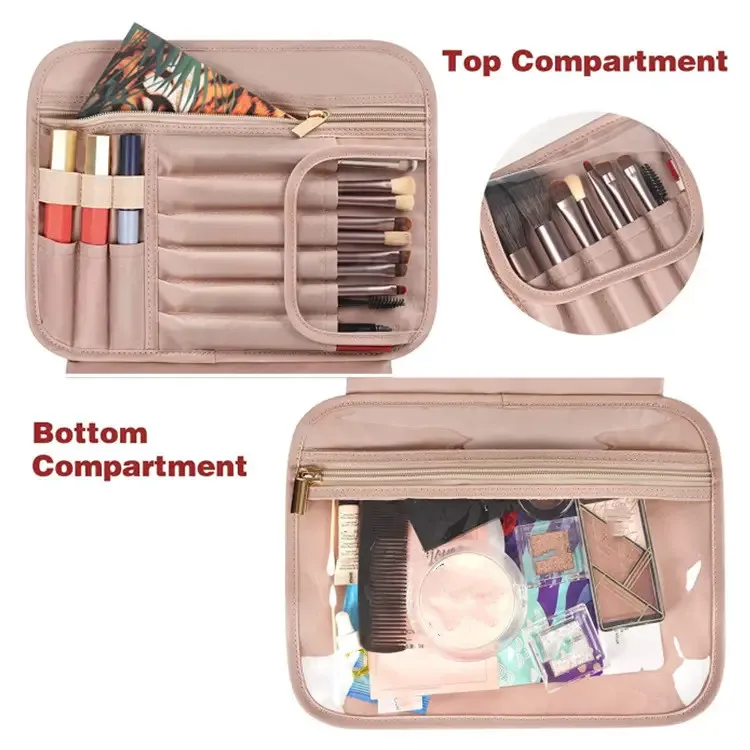 Personal High Quality Makeup Bag Travel Hanging Toiletry Bag Beauty Makeup Organizer Bag Cosmetics With Pouches
