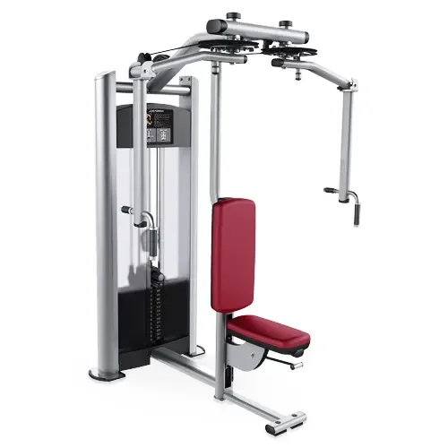 commercial gym equipment Chest fly rear delt Pin loaded pectoral fly