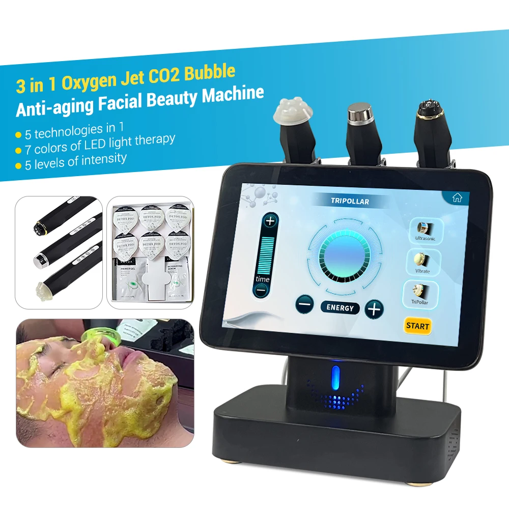 Oxygenation Facial Skin Care Oxygen Pods Capsule Skin Tightening Hydra Oxygen Facial Machine