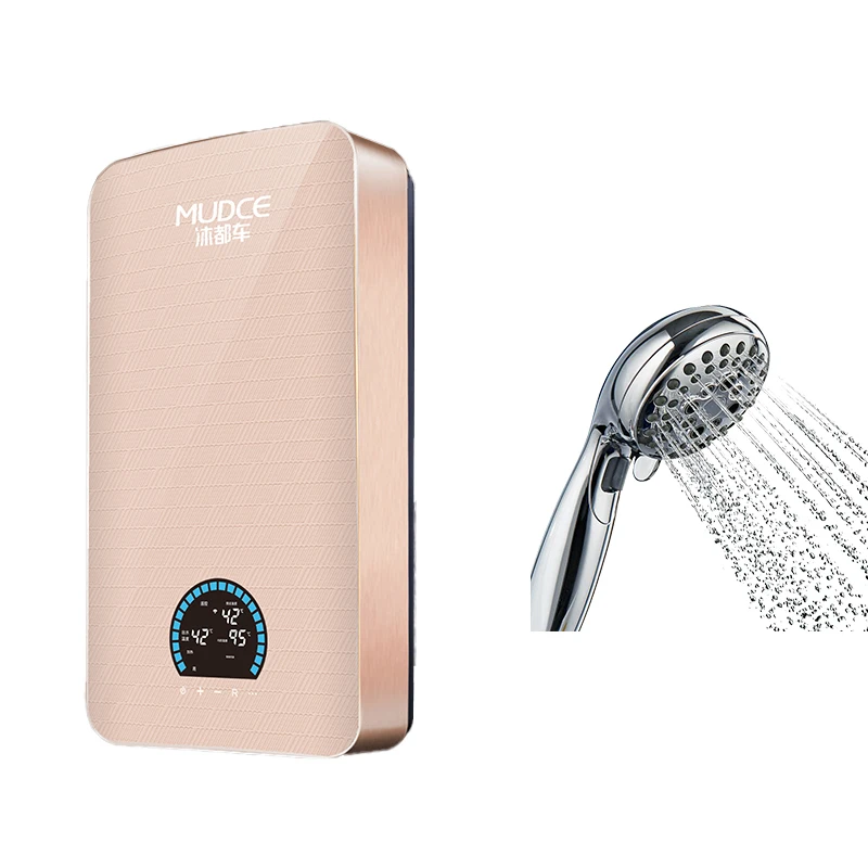 Mudce 5500w безопасность гарантирована мгновенный аккумулирование тепла Универсальный мгновенного горячей воды нагреватель из нержавеющей