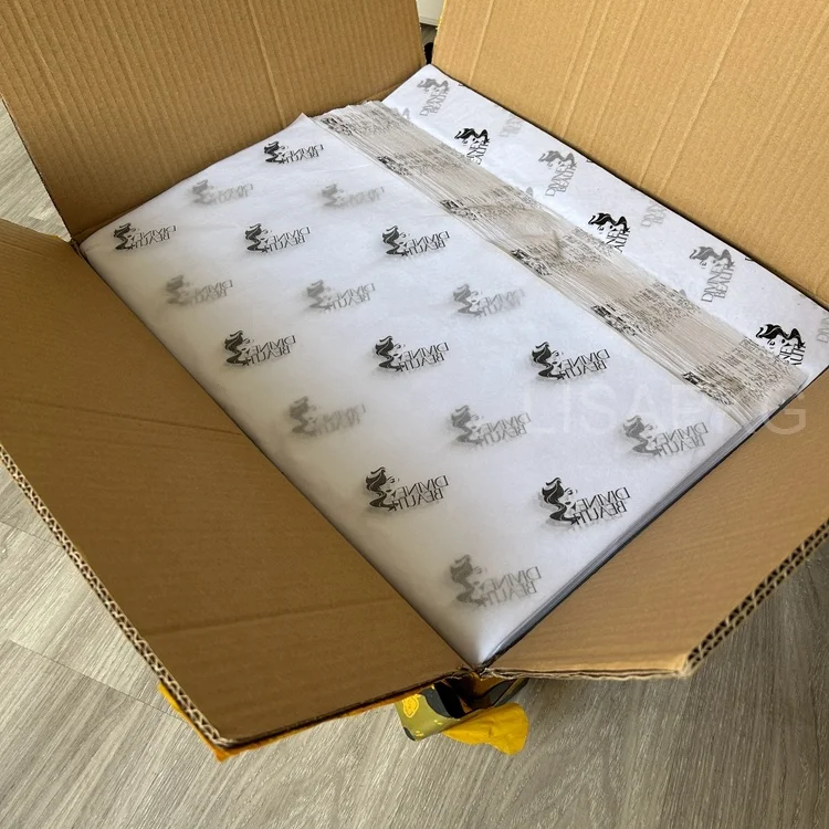 wrapping tissue paper with logo