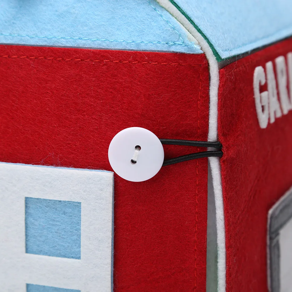 Felt car play mat game activity baby mat toys quiet time kids track road map felt play story board